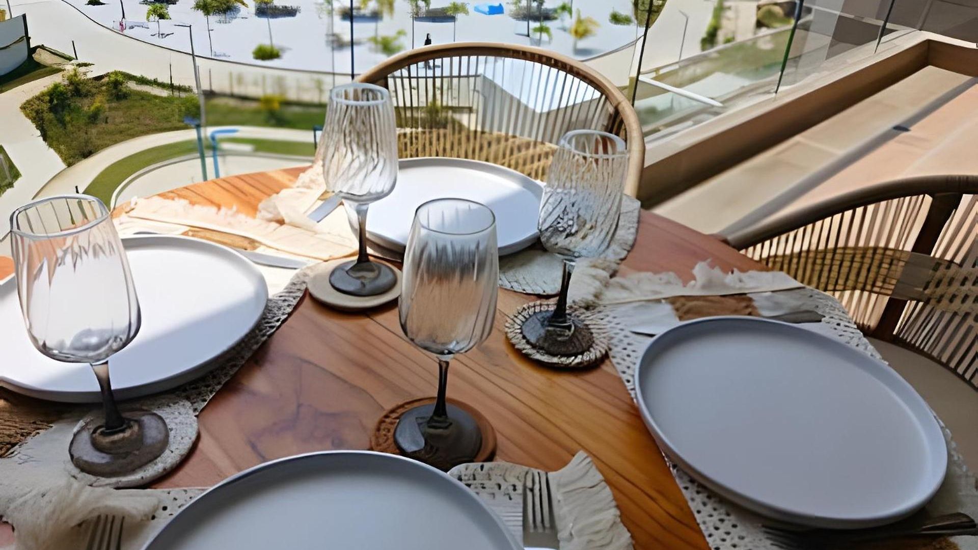Tu Oasis En Baia Kristal – Relajo, Vista Y Confort Сasa de vacaciones Cartagena
